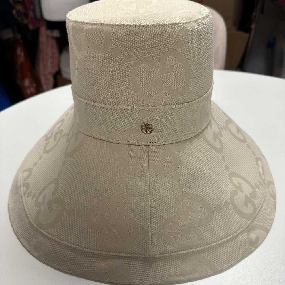 Gucci GG Canvas Wide Brim Hat NWT!!